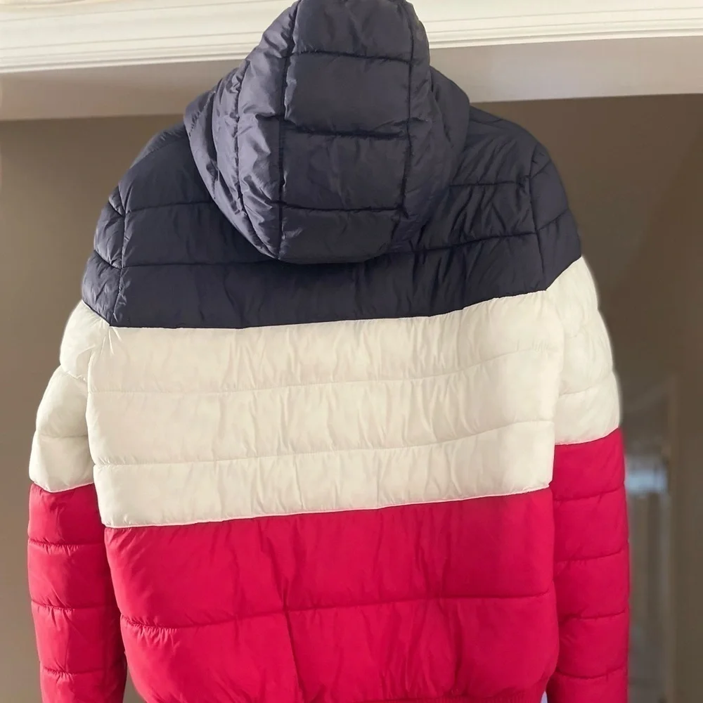 Tommy Hilfiger Stripe Women’s Coat - Picture 4 of 6